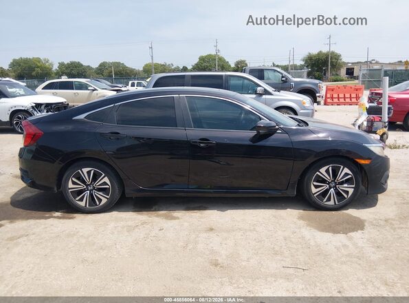 19XFC1F37HE010813 2017 HONDA CIVIC Black Вид задньої частини салону
