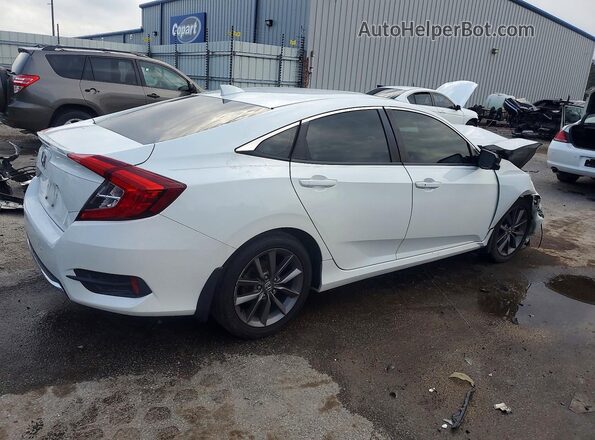 19XFC1F37KE008096 2019 HONDA CIVIC White უკანა მარჯვენა