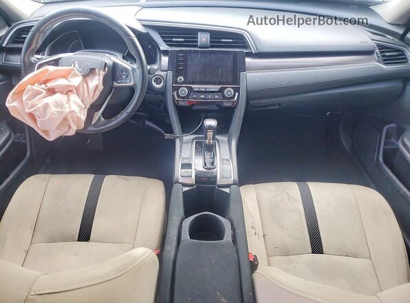 19XFC1F37KE008096 2019 HONDA CIVIC White წინა პანელის ხედი