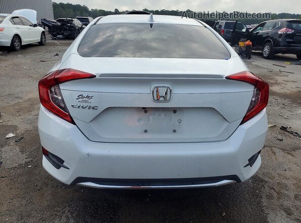 19XFC1F37KE008096 2019 HONDA CIVIC White უკანა ხედი