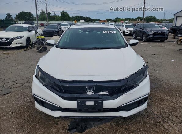 19XFC1F37KE020118 2019 HONDA CIVIC White Vista frontal