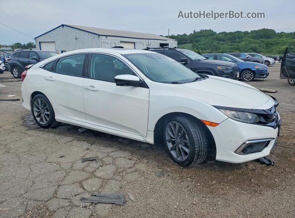 19XFC1F37KE020118 2019 HONDA CIVIC White Delantero derecho