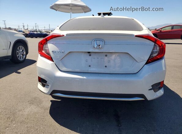 19XFC1F37KE203518 2019 HONDA CIVIC White Vista trasera