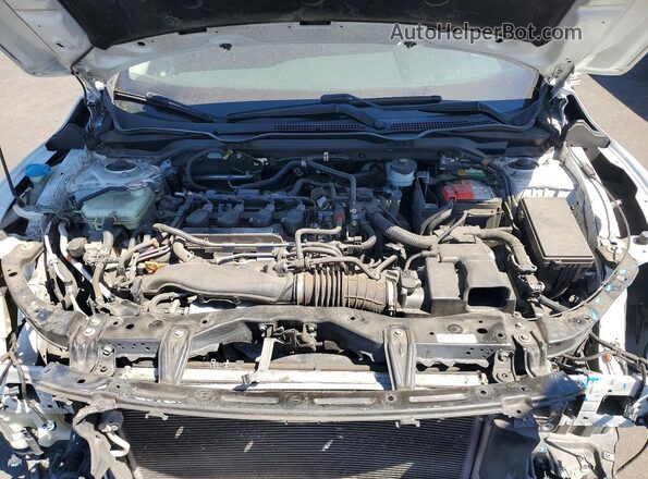 19XFC1F37KE203518 2019 HONDA CIVIC White Vista interior trasera