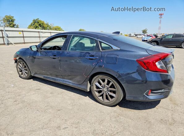19XFC1F37KE204393 2019 HONDA CIVIC Черный Задняя левая четверть