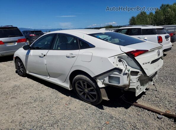 19XFC1F37KE207164 2019 HONDA CIVIC Белый Задняя левая четверть