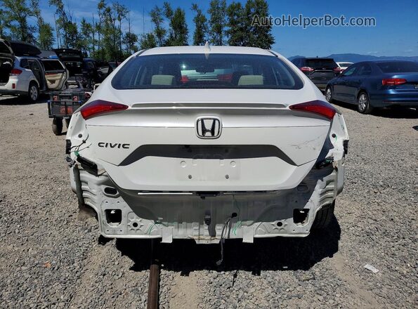 19XFC1F37KE207164 2019 HONDA CIVIC Белый Вид сзади