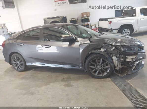 19XFC1F37LE000940 2020 HONDA CIVIC Gray Widok z przodu