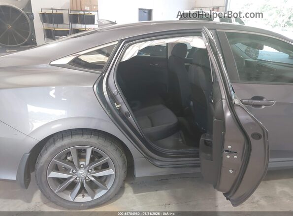 19XFC1F37LE000940 2020 HONDA CIVIC Gray Widok naklejki z numerem VIN