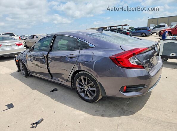 19XFC1F37LE022212 2020 HONDA CIVIC Gray უკანა მარცხენა