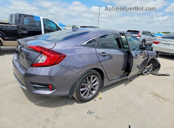 19XFC1F37LE022212 2020 HONDA CIVIC Gray უკანა მარჯვენა