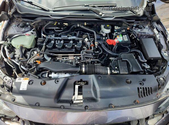 19XFC1F37LE022212 2020 HONDA CIVIC Gray უკანა სალონის ხედი