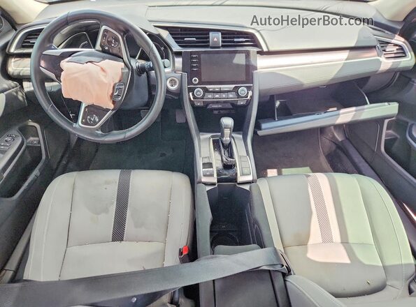 19XFC1F37LE022212 2020 HONDA CIVIC Gray წინა პანელის ხედი