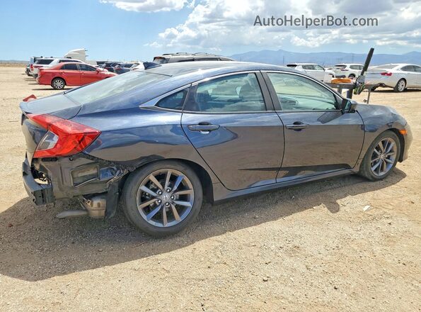 19XFC1F37LE206291 2020 HONDA CIVIC Charcoal Rear right