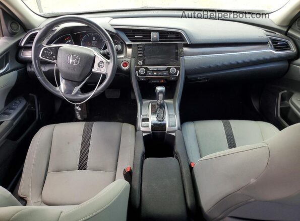 19XFC1F37LE206291 2020 HONDA CIVIC Charcoal Dashboard view