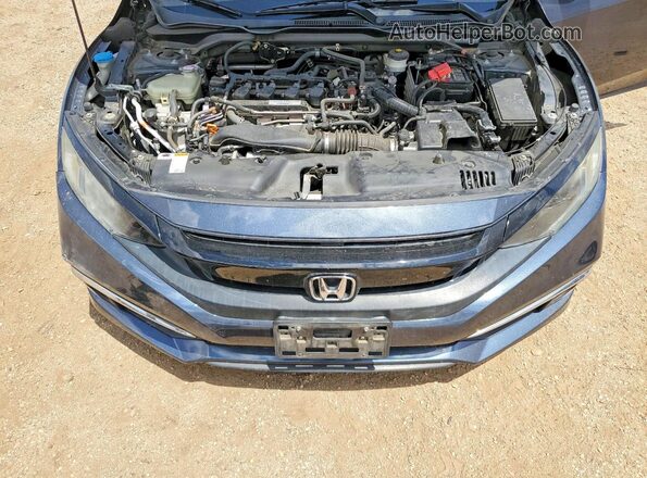 19XFC1F37LE206291 2020 HONDA CIVIC Charcoal Rear interior view