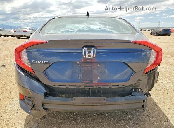 19XFC1F37LE206291 2020 HONDA CIVIC Charcoal Rear view