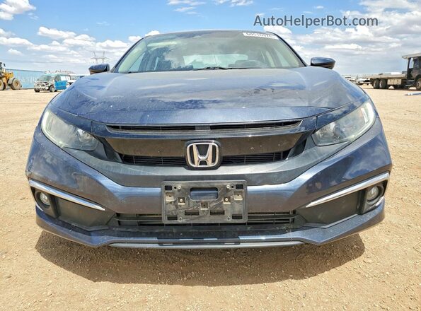 19XFC1F37LE206291 2020 HONDA CIVIC Charcoal Front view