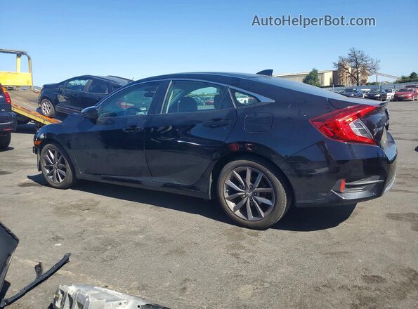 19XFC1F37LE210132 2020 HONDA CIVIC Black უკანა მარცხენა