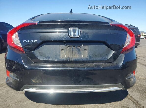 19XFC1F37LE210132 2020 HONDA CIVIC Black უკანა ხედი