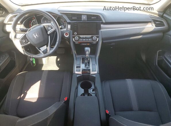 19XFC1F37LE210132 2020 HONDA CIVIC Black წინა პანელის ხედი