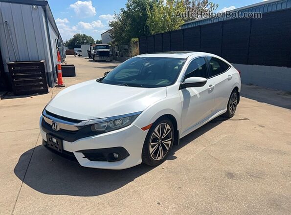 19XFC1F38GE015193 2016 HONDA CIVIC White უკანა მარჯვენა
