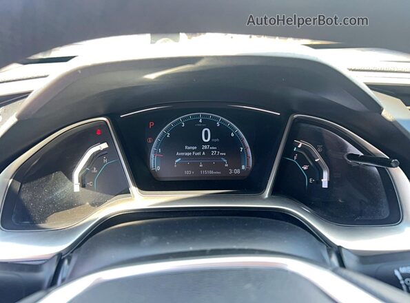 19XFC1F38GE015193 2016 HONDA CIVIC White სალონის 360-გრადუსიანი ხედი