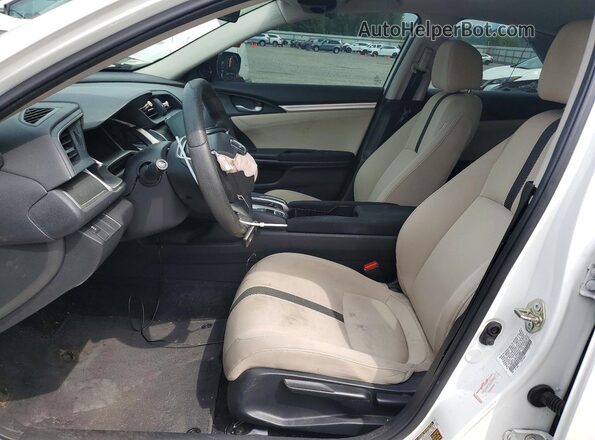 19XFC1F38GE214907 2016 HONDA CIVIC White Widok wnętrza z przodu