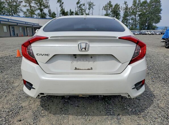 19XFC1F38GE214907 2016 HONDA CIVIC White Widok z tyłu