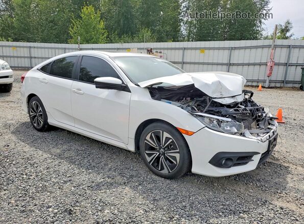 19XFC1F38GE214907 2016 HONDA CIVIC White Przód prawy