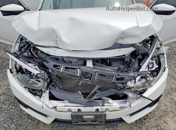 19XFC1F38GE214907 2016 HONDA CIVIC White Widok wnętrza z tyłu