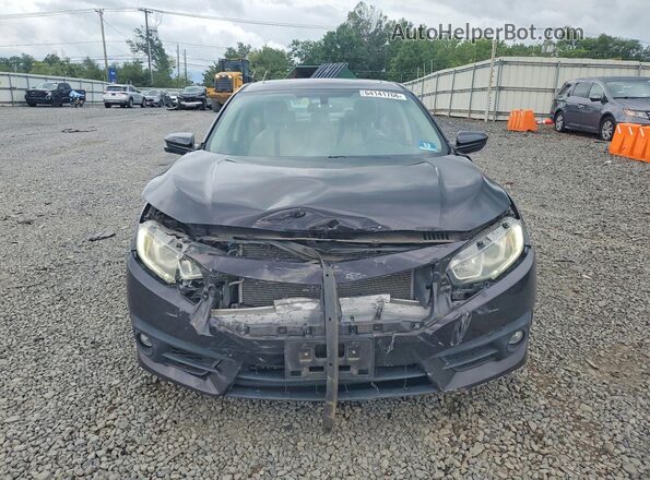 19XFC1F38GE218360 2016 HONDA CIVIC Black Front view
