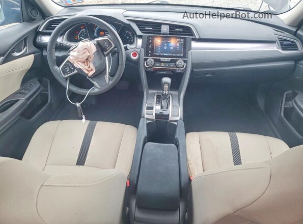 19XFC1F38GE218360 2016 HONDA CIVIC Black Dashboard view