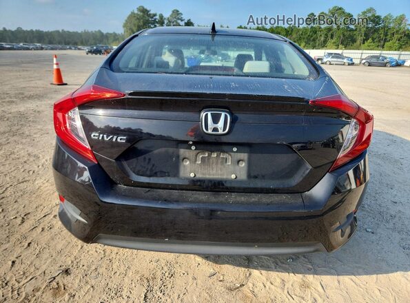 19XFC1F38GE222439 2016 HONDA CIVIC Black Vista trasera
