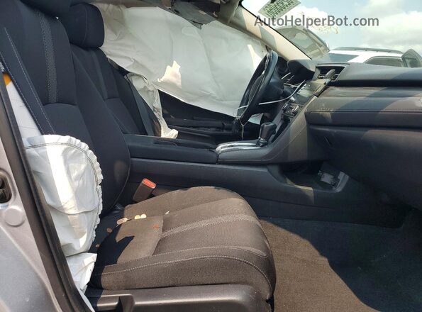 19XFC1F38KE004221 2019 HONDA CIVIC Silver წინა სალონის ხედი