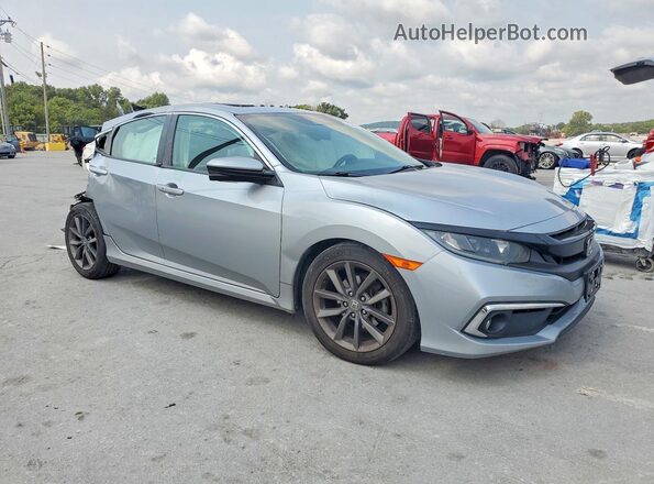 19XFC1F38KE004221 2019 HONDA CIVIC Silver წინა მარჯვენა