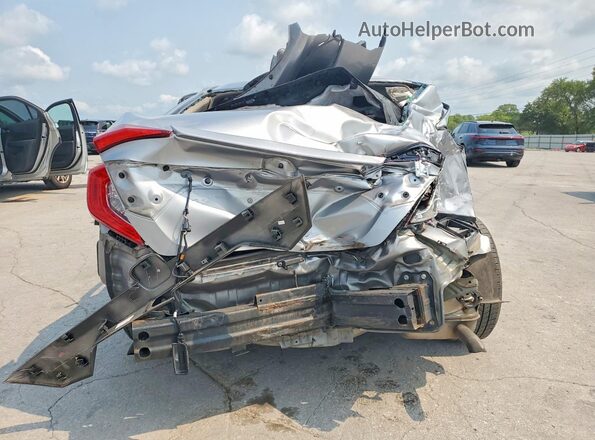 19XFC1F38KE004221 2019 HONDA CIVIC Silver უკანა ხედი