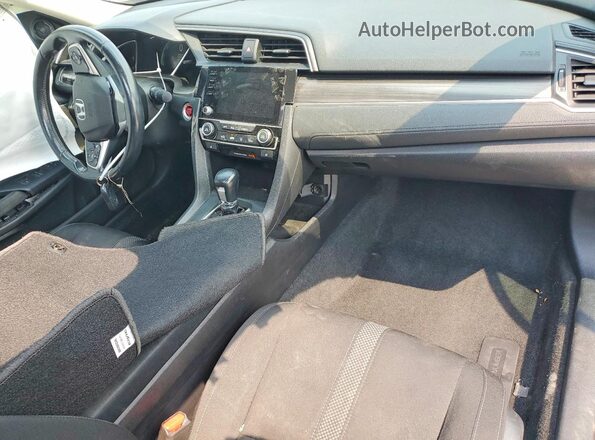 19XFC1F38KE004221 2019 HONDA CIVIC Silver წინა პანელის ხედი