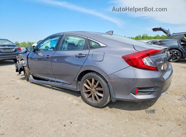 19XFC1F38KE202801 2019 HONDA CIVIC Серый Задняя левая четверть