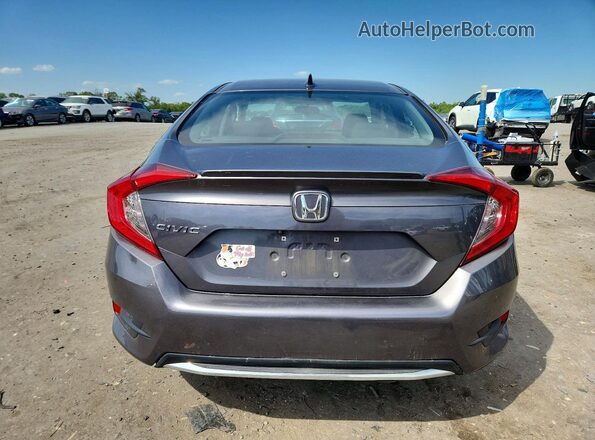 19XFC1F38KE202801 2019 HONDA CIVIC Серый Вид сзади