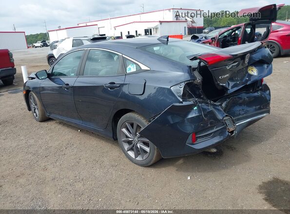 19XFC1F38LE005144 2020 HONDA CIVIC Blue Rear left