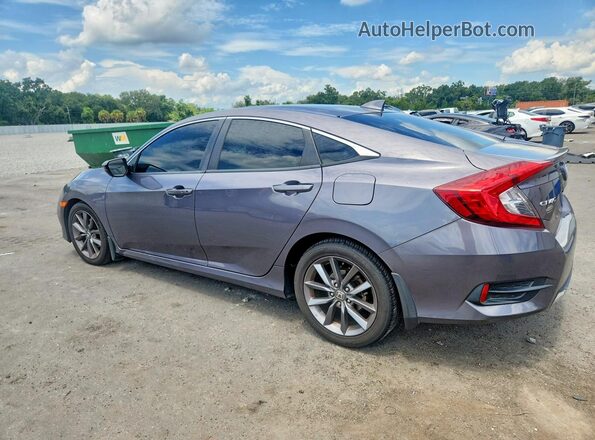 19XFC1F38LE017861 2020 HONDA CIVIC Gray Задня ліва чверть