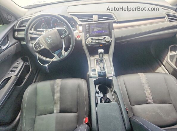 19XFC1F38LE017861 2020 HONDA CIVIC Gray Вид панелі приладів