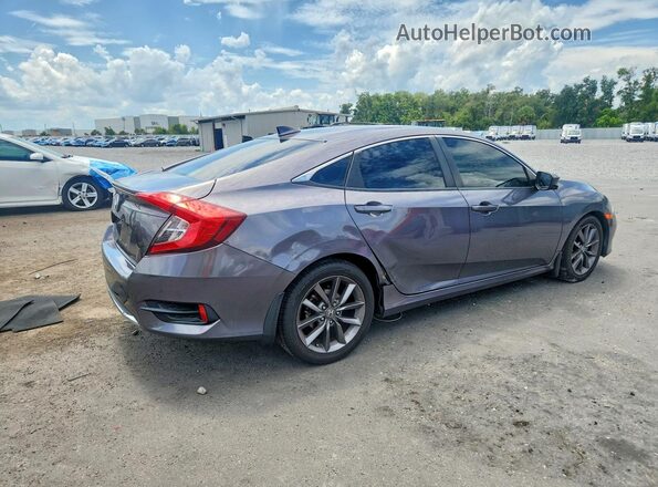 19XFC1F38LE017861 2020 HONDA CIVIC Gray Задня права чверть