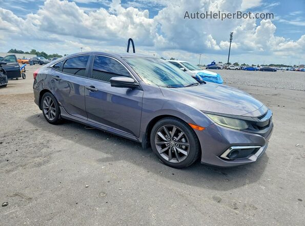 19XFC1F38LE017861 2020 HONDA CIVIC Gray Передня права чверть
