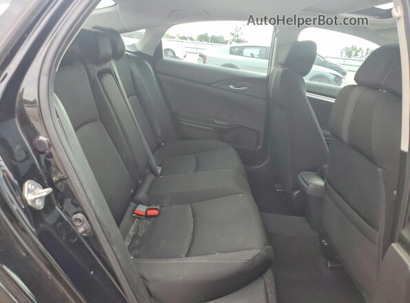 19XFC1F38LE022638 2020 HONDA CIVIC Черный Вид задних сидений