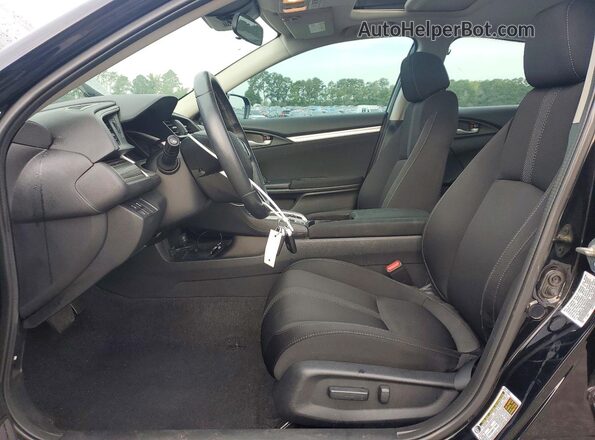 19XFC1F38LE022638 2020 HONDA CIVIC Черный Вид салона спереди