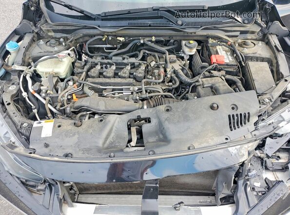 19XFC1F38LE022638 2020 HONDA CIVIC Черный Вид задней части салона