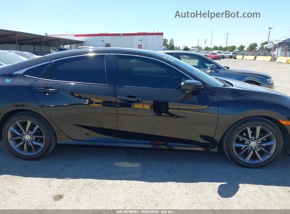 19XFC1F38LE200838 2020 HONDA CIVIC Black Вид задньої частини салону