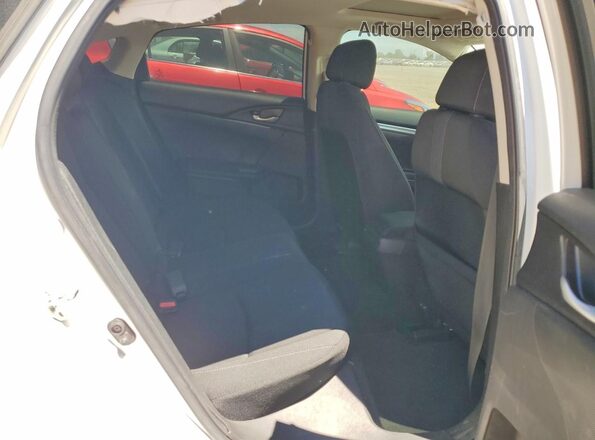 19XFC1F38LE209006 2020 HONDA CIVIC White Rear seats view